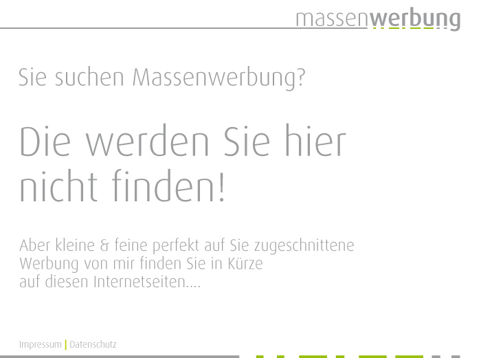 Massenwerbung